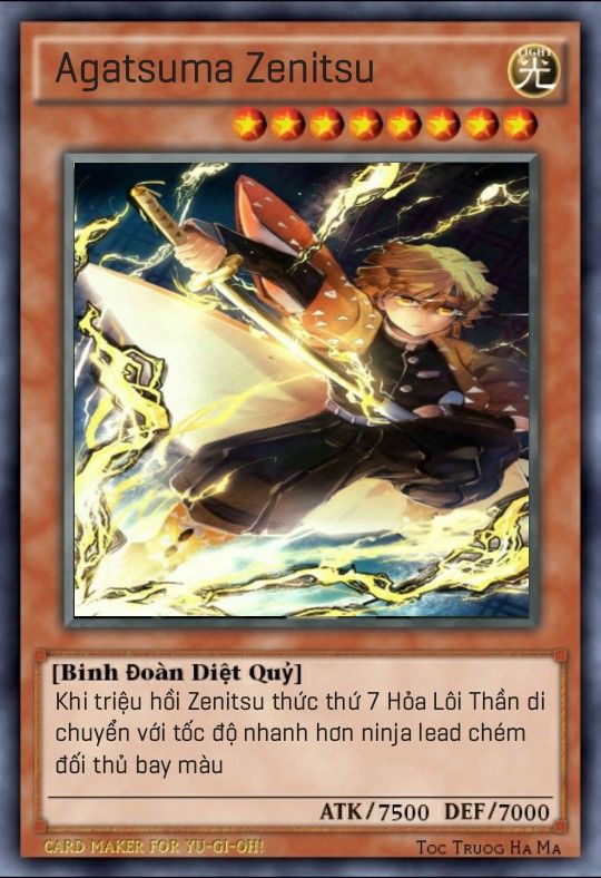 Giật mình khi thấy dàn trụ cột trong Kimetsu no Yaiba trở thành quái vật trong các lá bài phép thuật Yu-Gi-Oh - Ảnh 11.