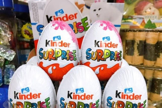 Bộ Công thương khuyến cáo cẩn trọng khi sử dụng sản phẩm 'trứng Kinder' của Ferrero - Ảnh 1.