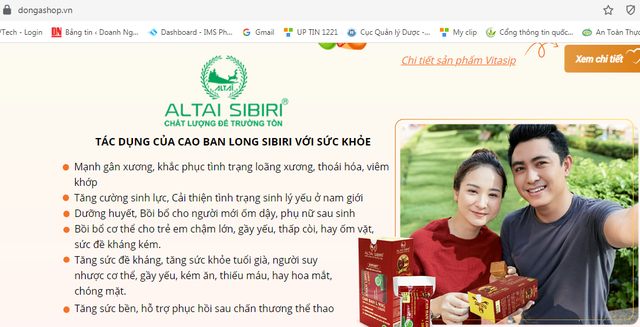 Cao ban long Sibiri có thực sự "thần kỳ" như quảng cáo? - Ảnh 3. Cao ban long Sibiri có thực sự "thần kỳ" như quảng cáo? - Ảnh 3.