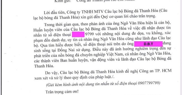 "Cò cầu thủ" D.B.T tiếp tục gặp rắc rối ... - Pháp luật và bạn đọc